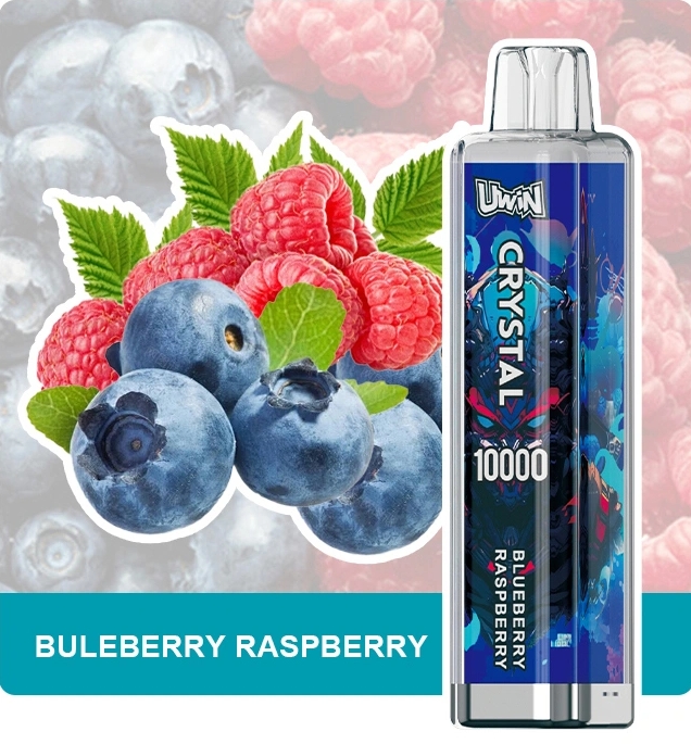 Uwin Crystal 10000 Puffs Vape - čučoriedka malina: Osviežuj&uacute;ci a &scaron;t&yacute;lov&yacute; z&aacute;žitok pre slovensk&yacute;ch vaperov v roku 2025